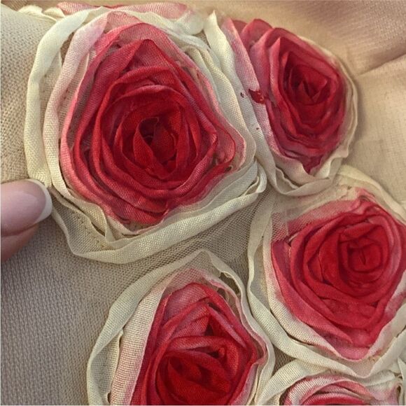 Fendi rose appliqué dress, US10 - Picture 6 of 13